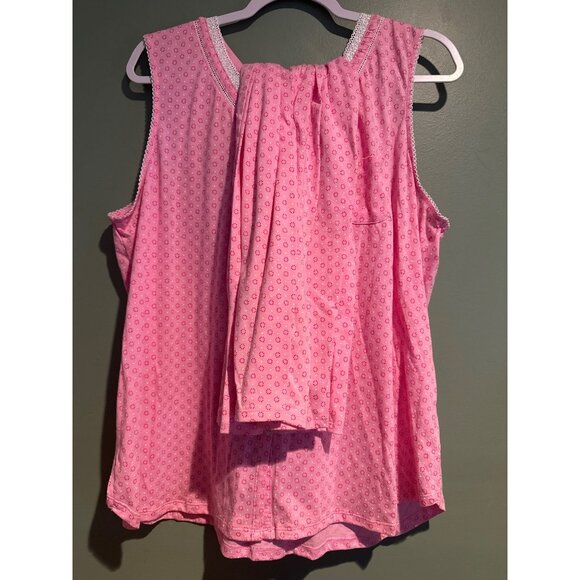 Simply Basic Sleepwear Set Women’s XL 16-18 Pink mean girls Cozy Loungewear - Picture 1 of 5